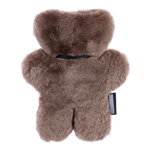 Soft Sheepskin Koala Bear | Chocolate | 30x25cm