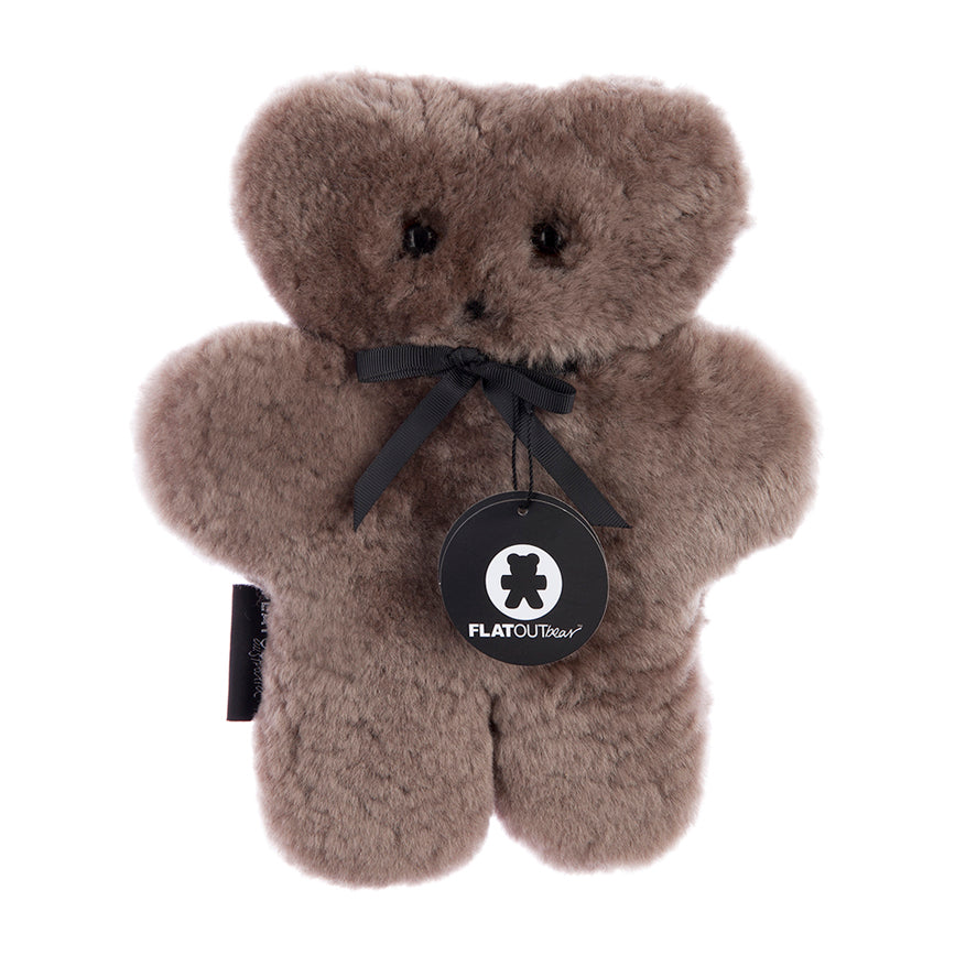 Soft Sheepskin Koala Bear | Chocolate | 30x25cm