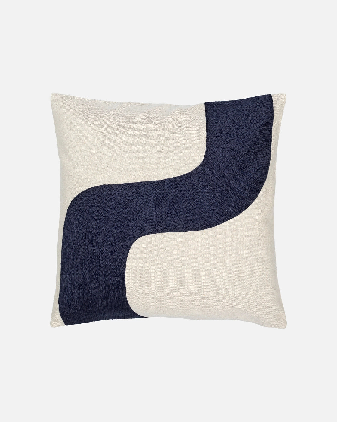 Seireeni Cushion Cover 50 x 50cm | Linen, Dark Blue