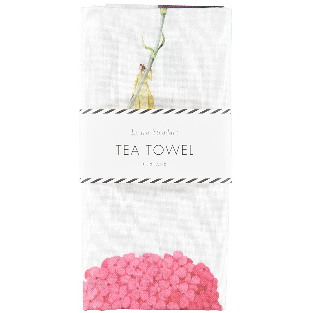 Laura Stoddart  Giftware In Bloom Tea Towel 9 Flowers