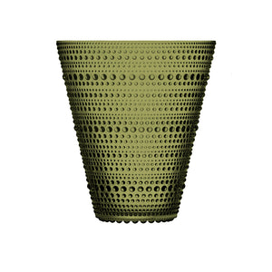 Kastehelmi Glass Vase 15cm Moss