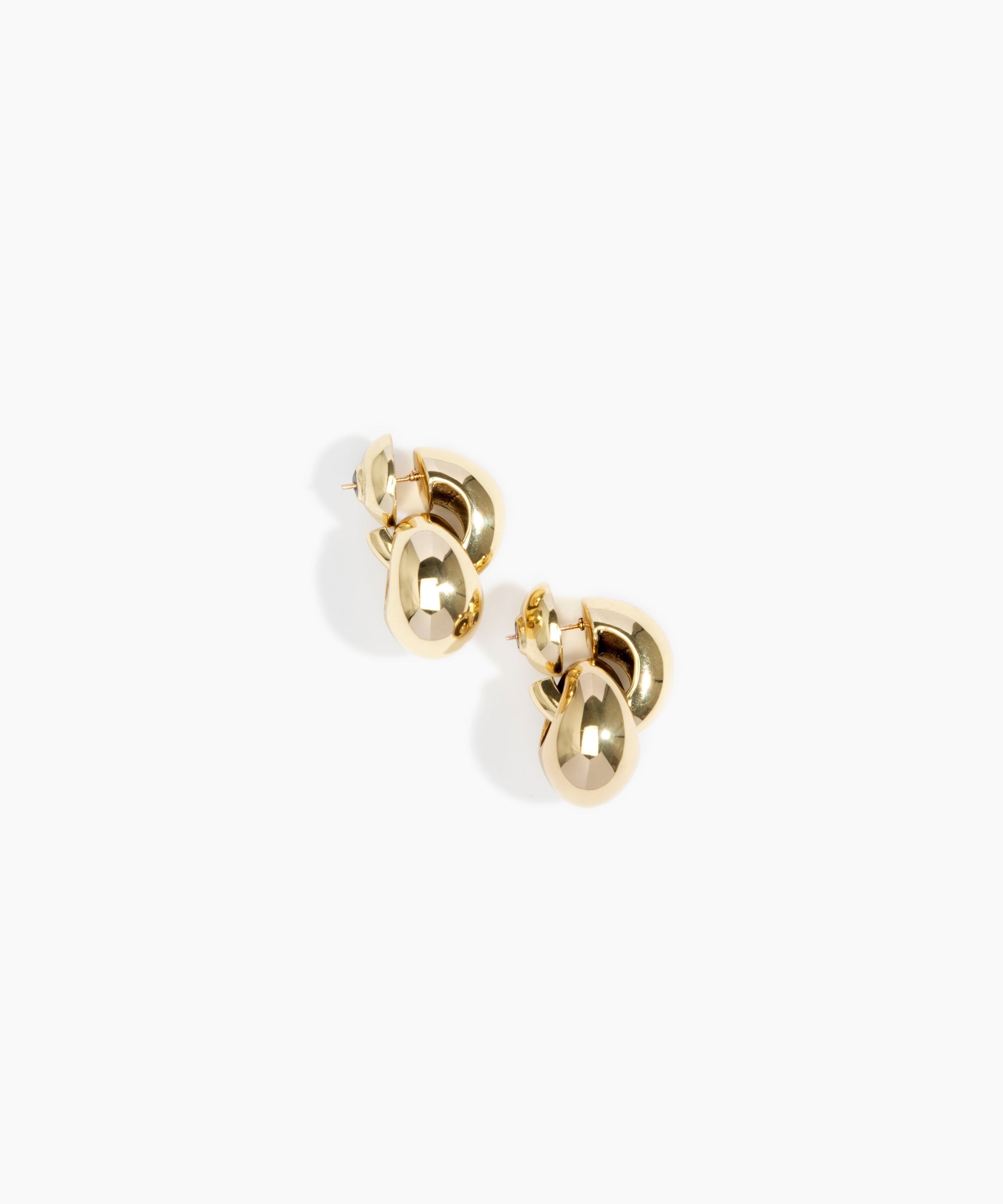 Double-Linked Chifferi Hoop Earrings | Nano-Coated Brass