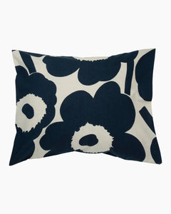 Unikko Pillow Case | Dark Blue, Cotton | 50x60cm