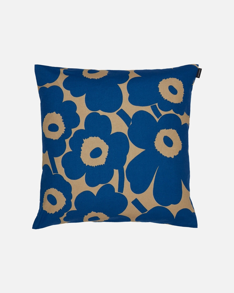 Pieni Cushion Cover 50x50cm | Brown and Blue