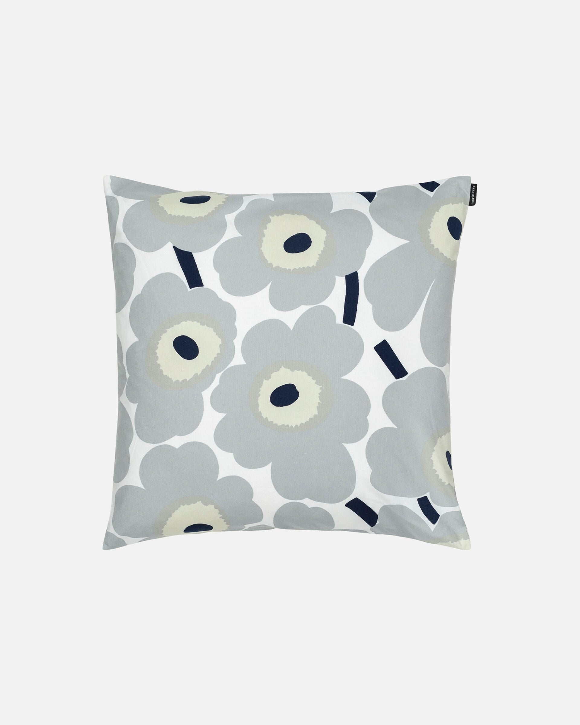 Pieni Unikko Cushion Cover | Grey | 50x50cm