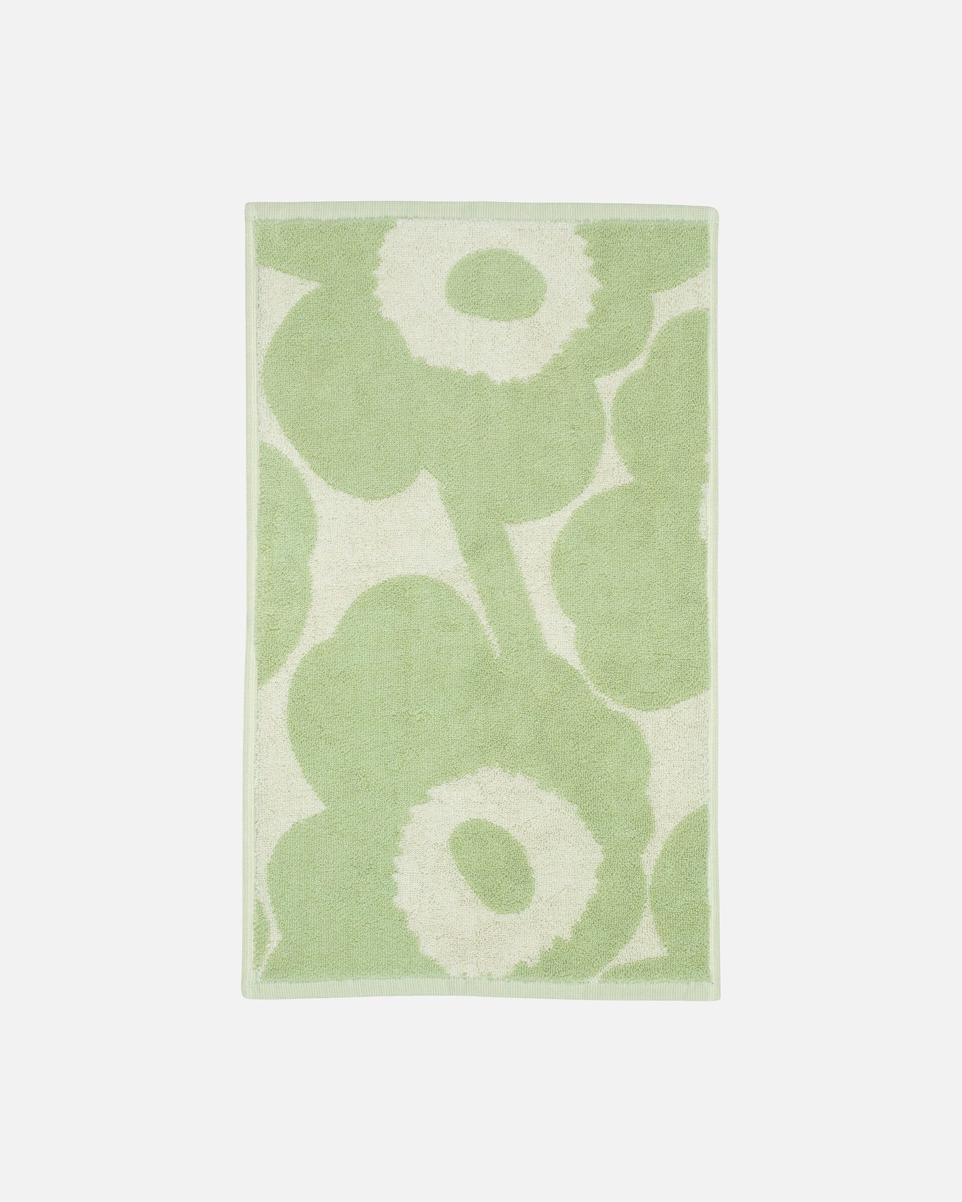 Unikko Guest Towel | Off-white, Sage | 30x50cm