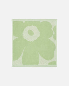 Unikko Mini Towel | Off-white, Sage | 30x30cm