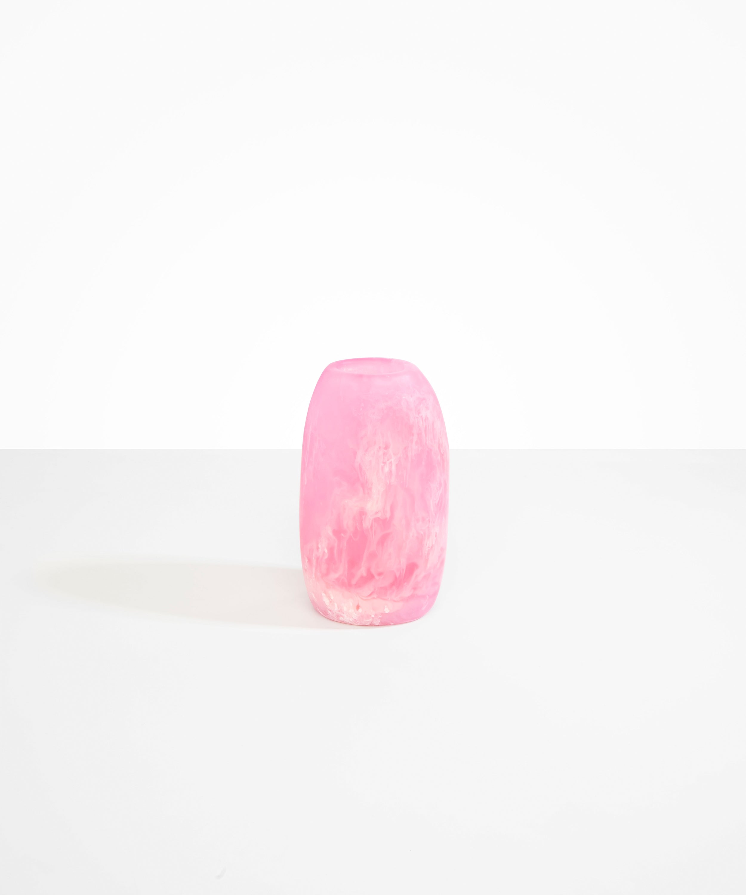 Medium Resin Pebble Vase | Shell Pink