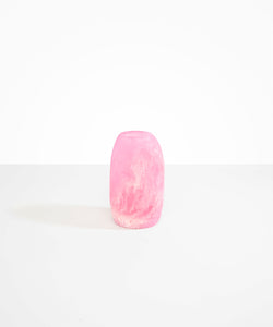 Medium Resin Pebble Vase | Shell Pink