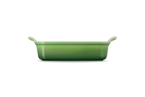 Stoneware Heritage Rectangular Dish | Bamboo Green | 26cm