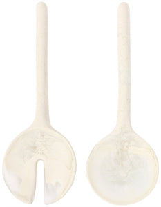 Resin Moon Servers | Chalk Swirl