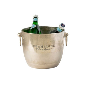Raw Nickle Vintage Champagne Bucket | 32cm x 22cm