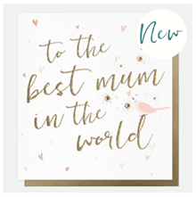 Best Mum In The World Greeting Card | 16x17cm