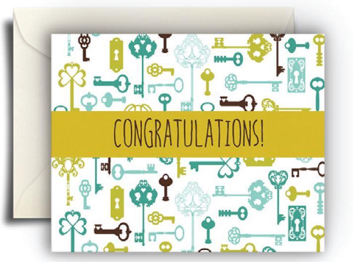 Mini Congratulations Card | 6.8x8cm