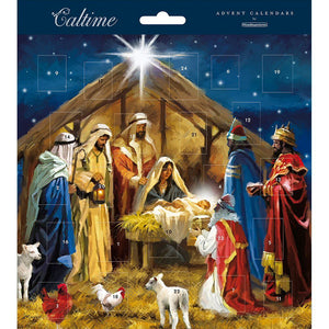 Nativity Caltime Advent Calendar | 21x21cm