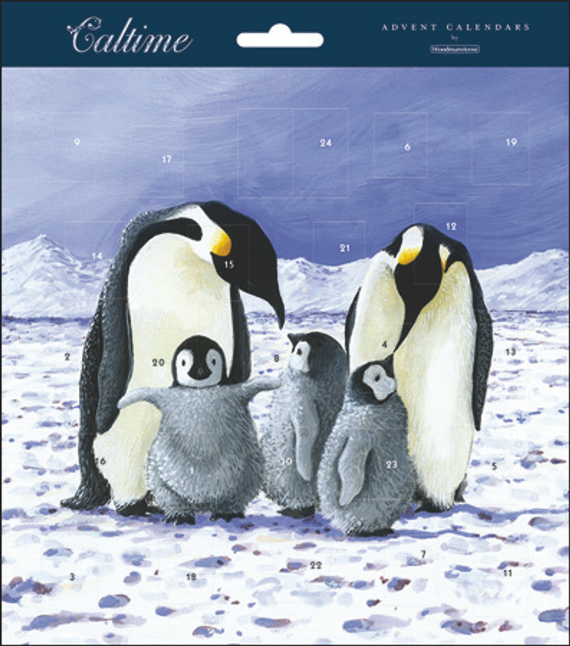 Happy Family Caltime Advent Calendar | 21x21cm