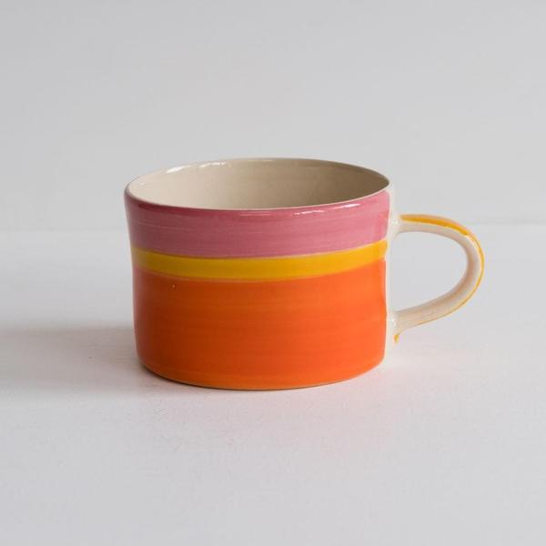 Coffee Mug | Tri-Colour Sunrise | 6.5cm x 10cm