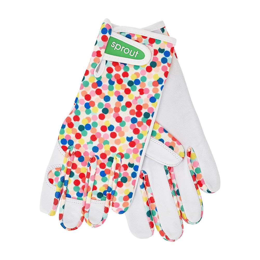 Sprout Goatskin Gloves | Confetti