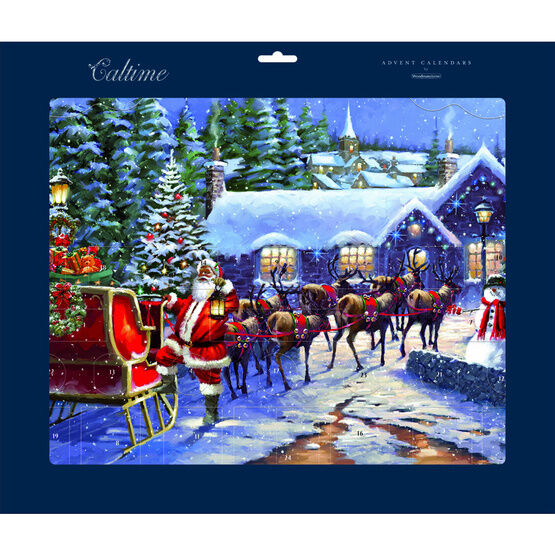 Christmas Eve Caltime Advent Calendar | 45x37cm