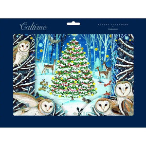 3D Fold-Out Winter Wonderland Advent Calendar | 36.4x27.3cm