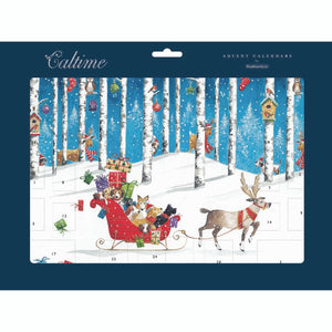 Sleigh Ride Caltime Advent Calendar | 36x27cm