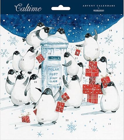 Penguin Presents Caltime Advent Calendar | 21x21cm