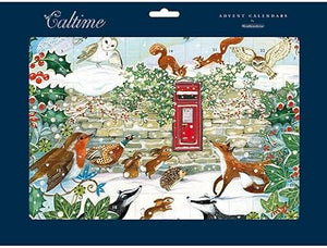 Woodland Post Caltime Advent Calendar | 36x27cm