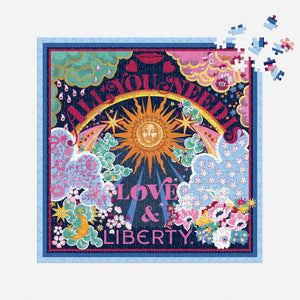 All You Need is Love and Liberty 500pc Puzzle