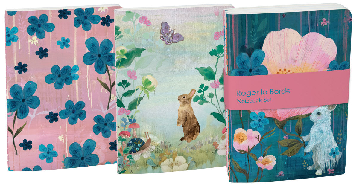 White Rabbits A6 Exercise Books Set