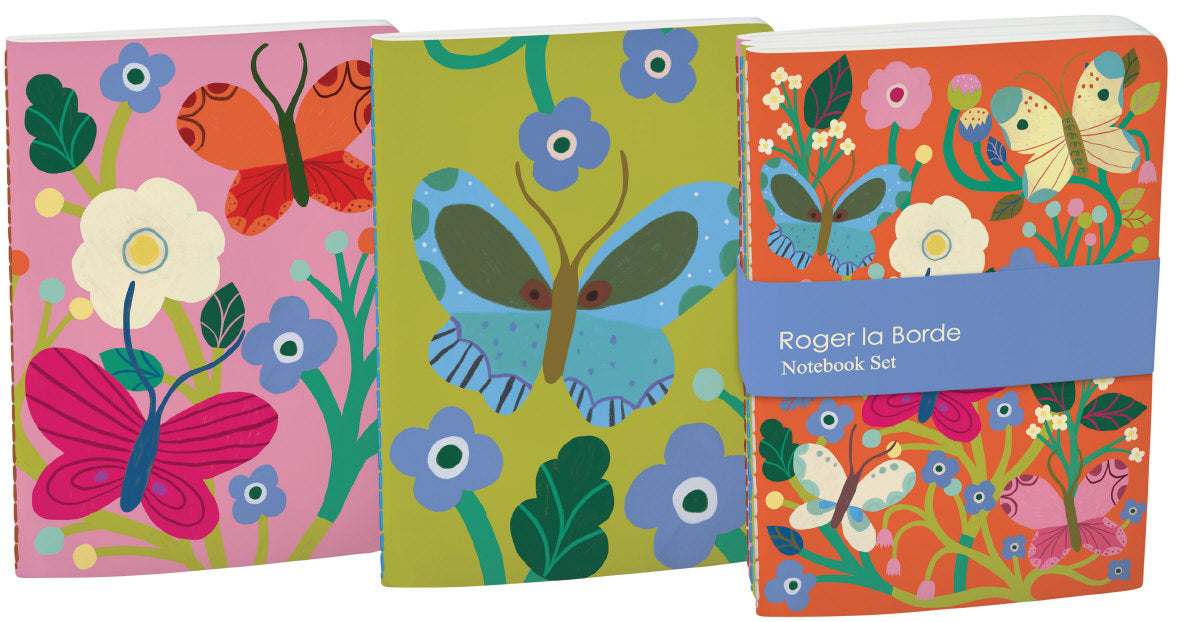 Butterfly Garden A6 Exercise Books Set