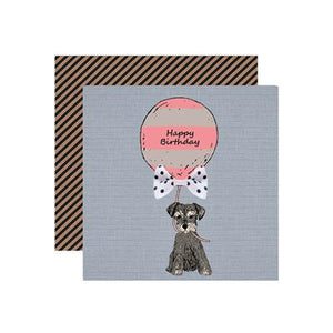 Stripes Ahoy Birthday Card | 14.5x14.5cm