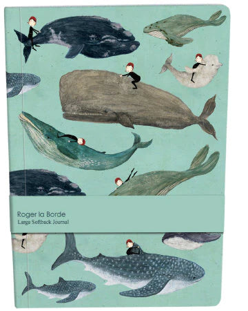 Whale Song Large Softback Journal