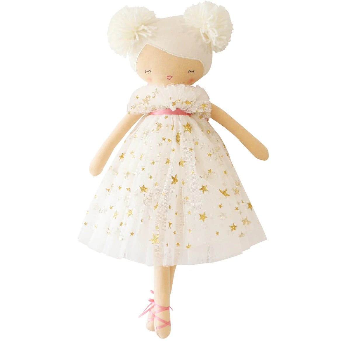Pom Pom Doll Luna | Gold Star | 48cm