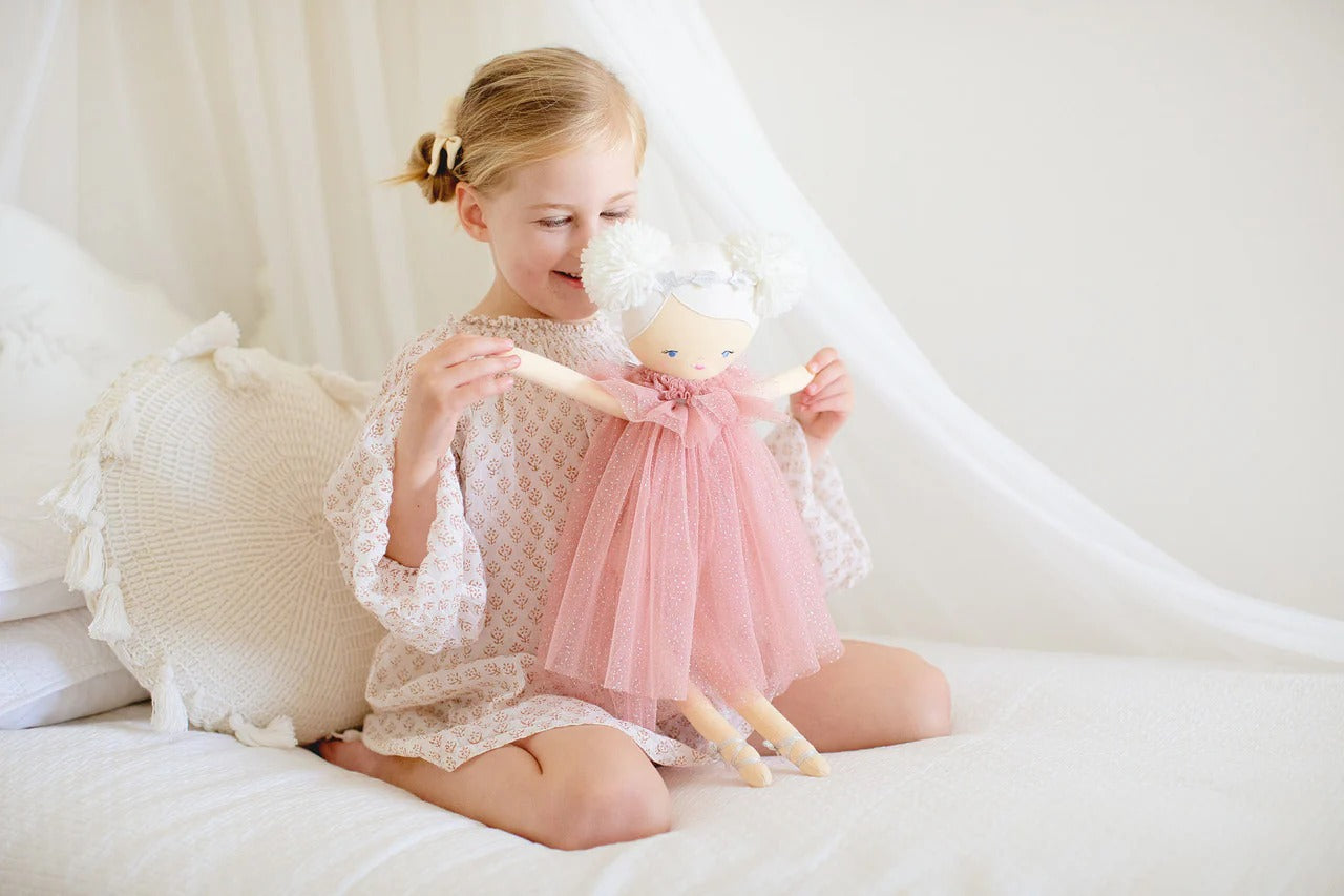 Ava Angel Doll | Blush Silver | 48cm