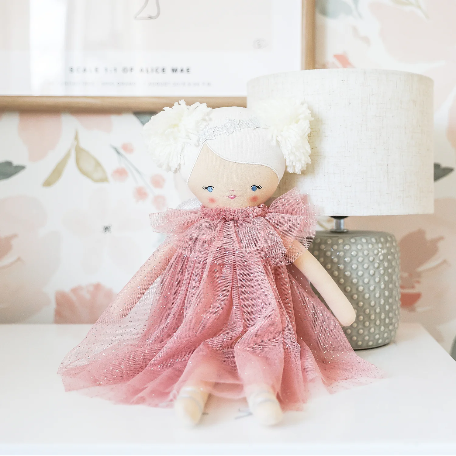 Ava Angel Doll | Blush Silver | 48cm
