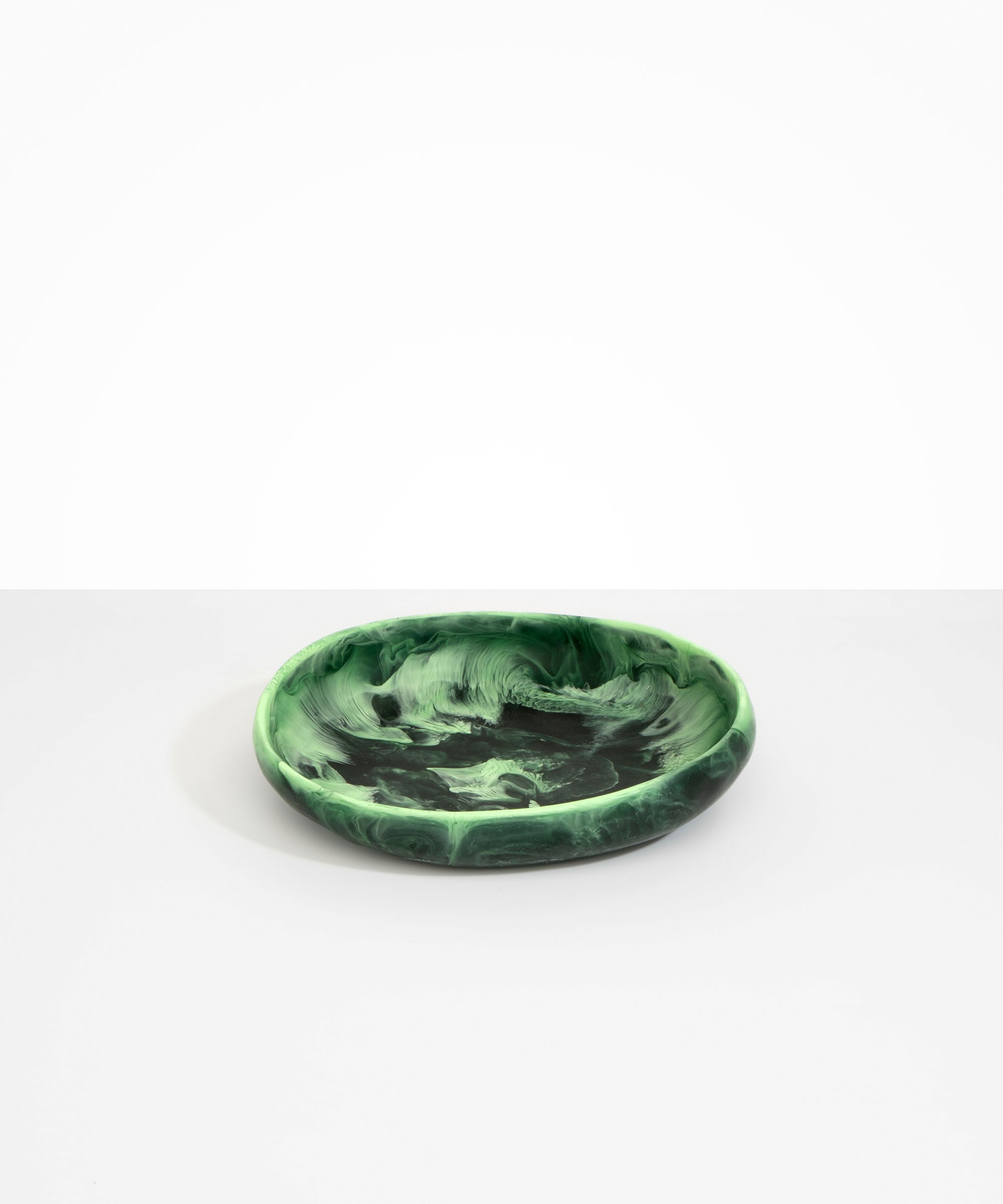 Medium Resin Earth Bowl | Moss