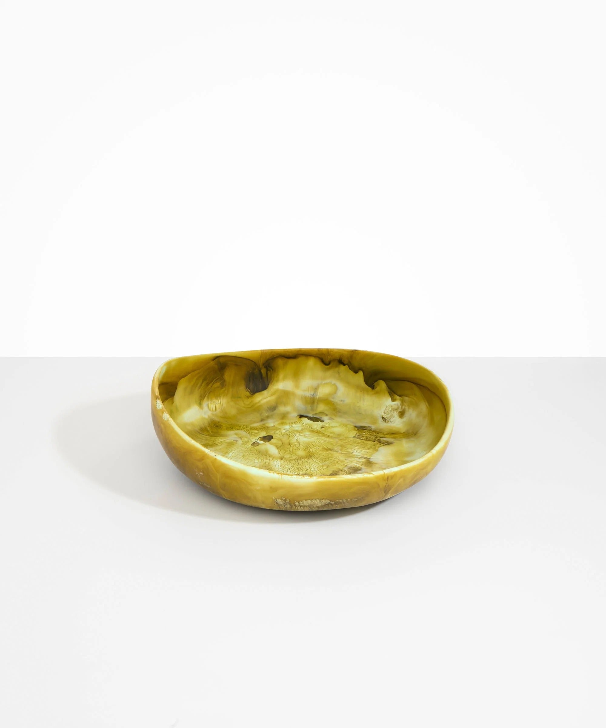 Medium Resin Flow Bowl | Malachite