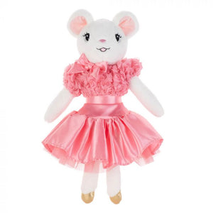 Claris the Mouse Plush Toy | Belle Fleur Rose | 30cm