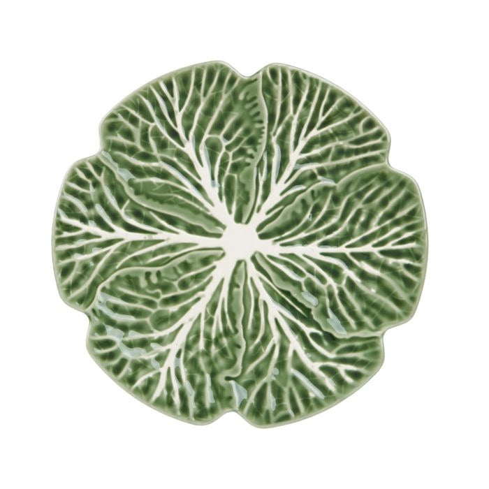 Ceramic Cabbage Plate | 30x30cm