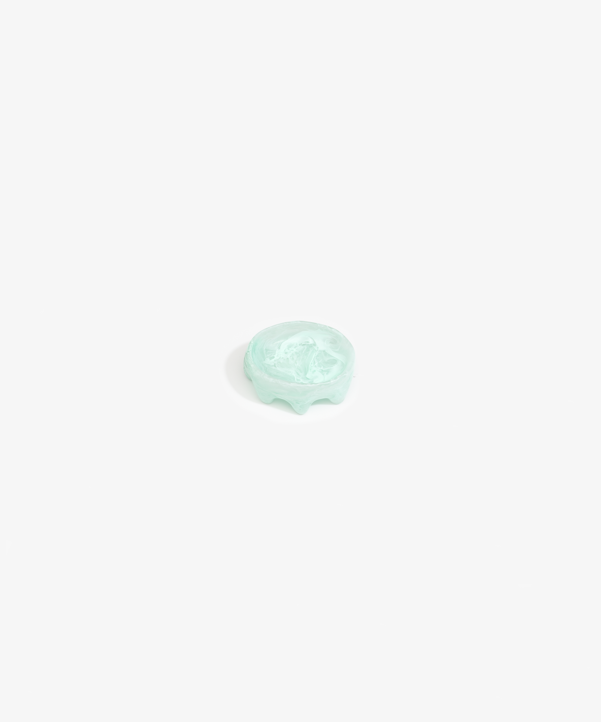 Resin Crown Dish | Mint