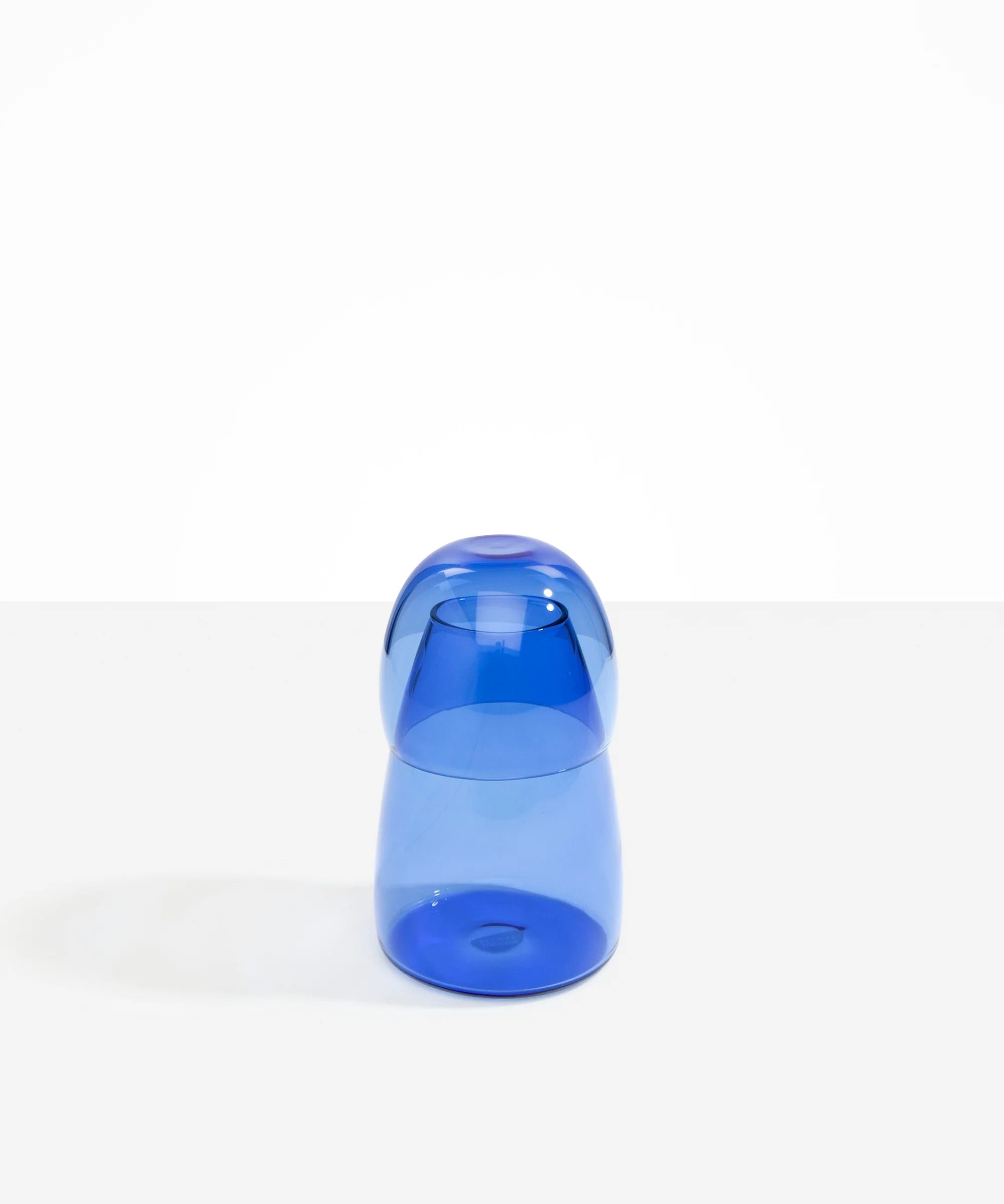 Glass Pebble Carafe | Light Blue