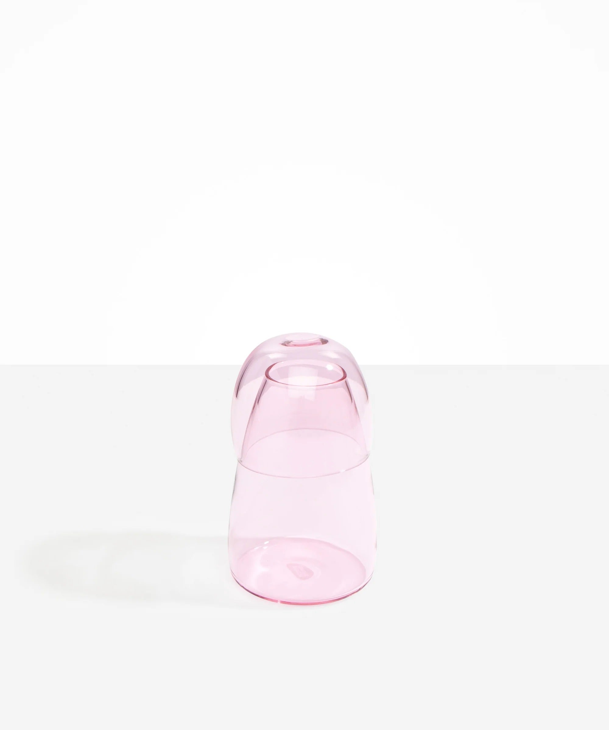 Glass Pebble Carafe | Pink