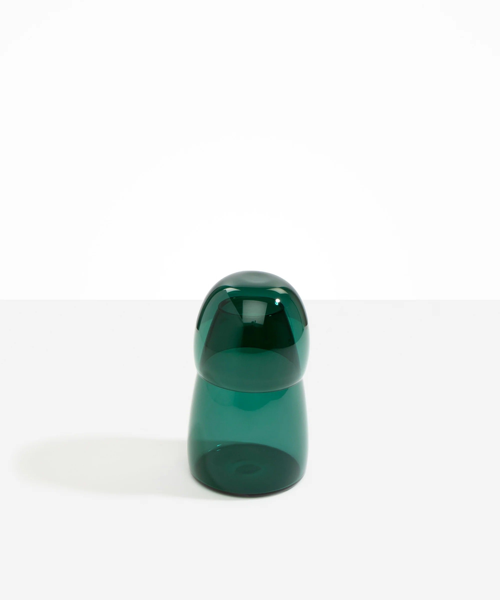Glass Pebble Carafe | Teal