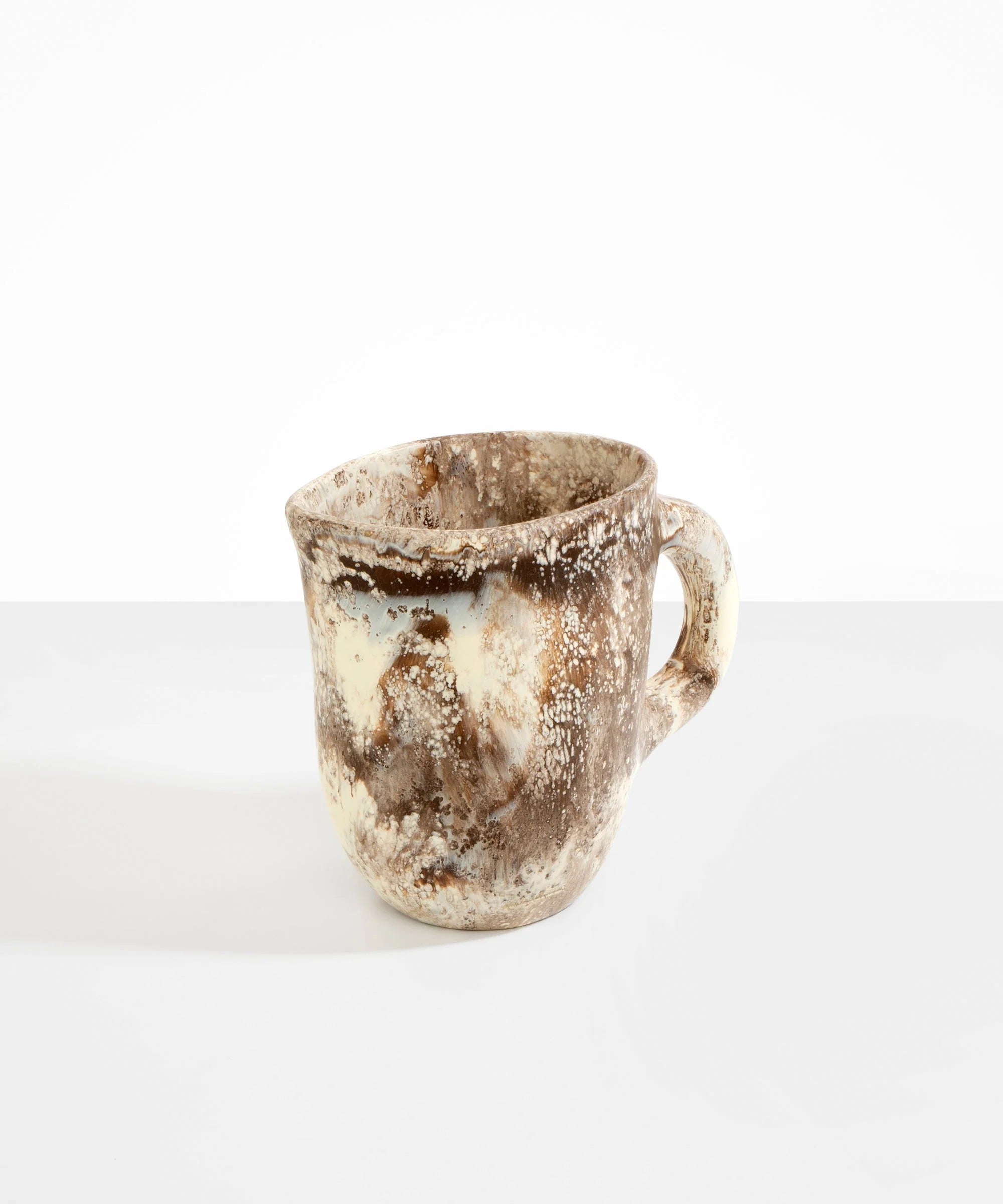 Large Resin Rock Jug | Cappuccino