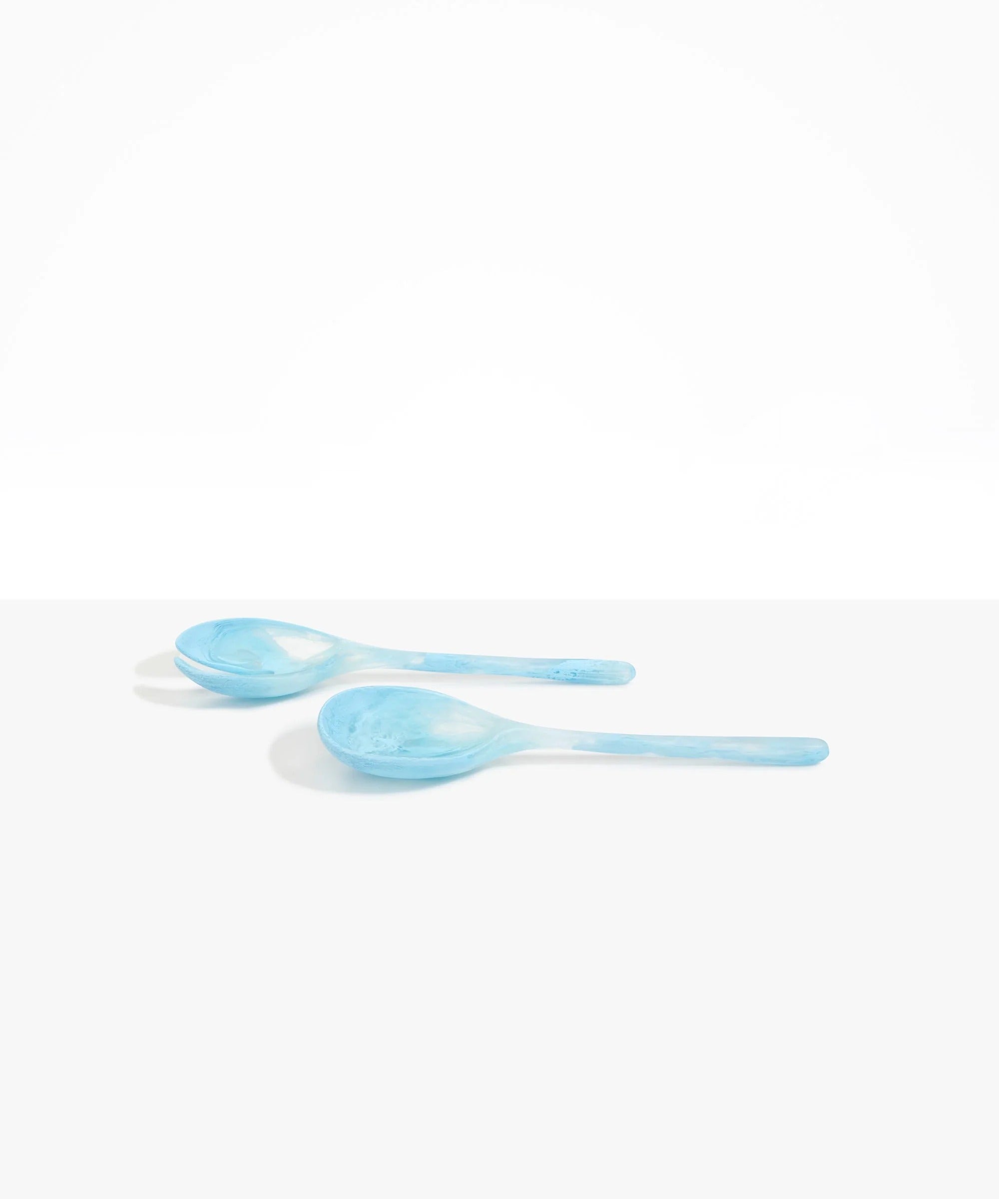 Long Resin Stone Salad Servers | Pool
