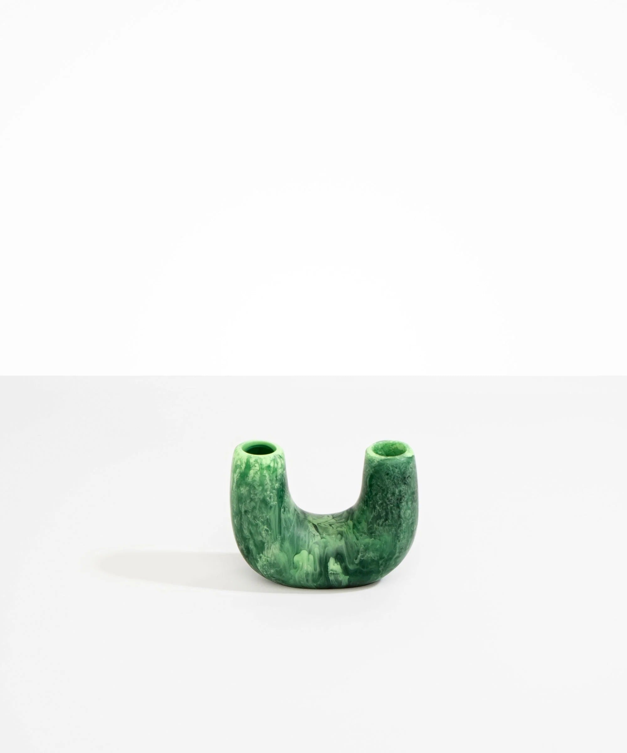 Mini Resin Branch Vase | Moss