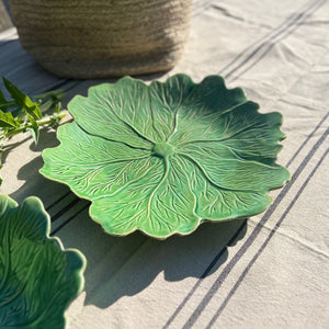Green Cabbage Platter | 40 cm