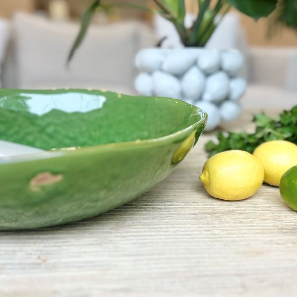 Mode Sira Bowl | 38x10cm | Green