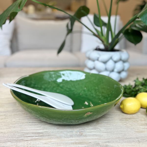 Mode Sira Bowl | 38x10cm | Green