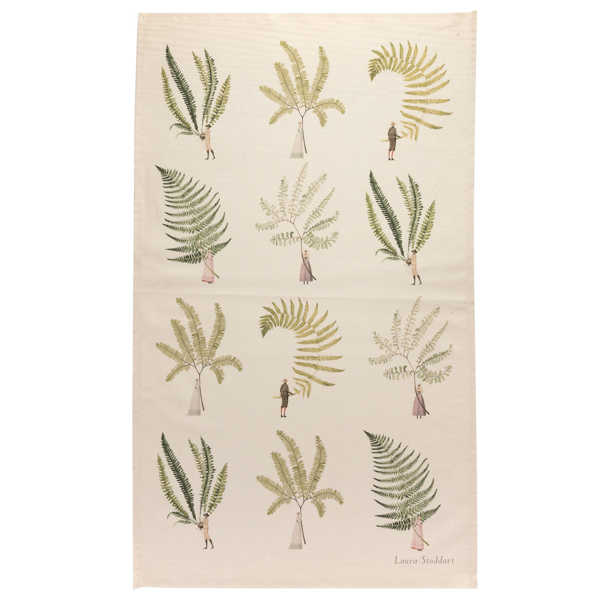 FF004B Laura Stoddart 神话般的蕨类茶巾